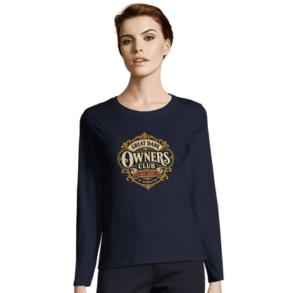 Great Dane Owners Club Women's Long-Sleeve T-shirt - Hobbster