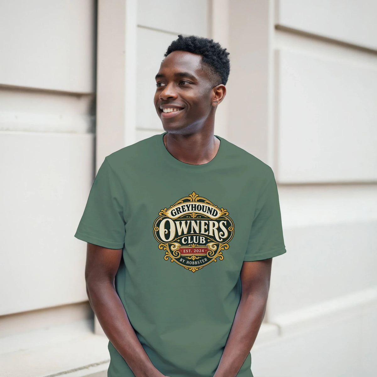 Greyhound Owners Club Men's T-shirt - Hobbster