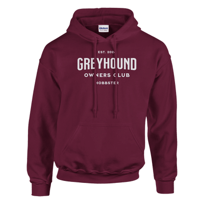 Greyhound Owners Club Pullover Hoodie - Hobbster