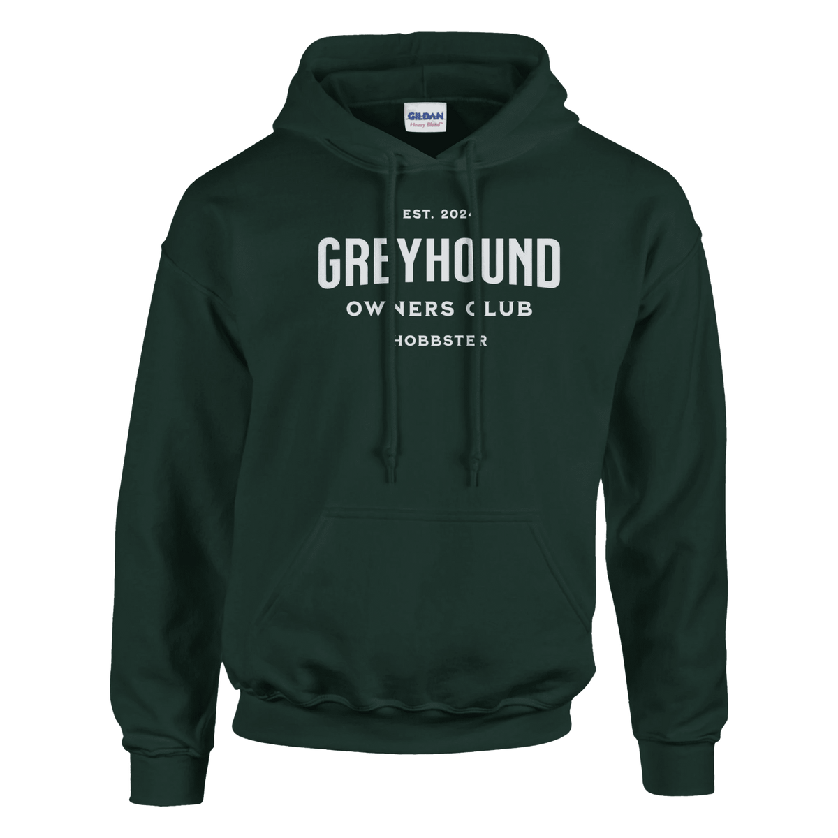 Greyhound Owners Club Pullover Hoodie - Hobbster