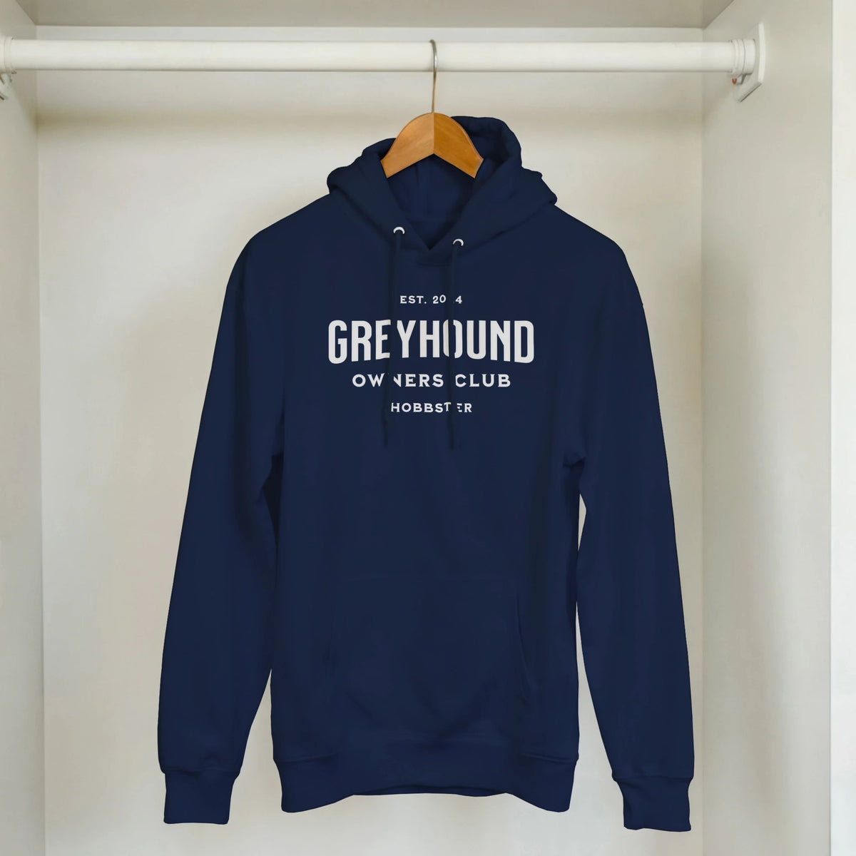 Greyhound Owners Club Pullover Hoodie - Hobbster