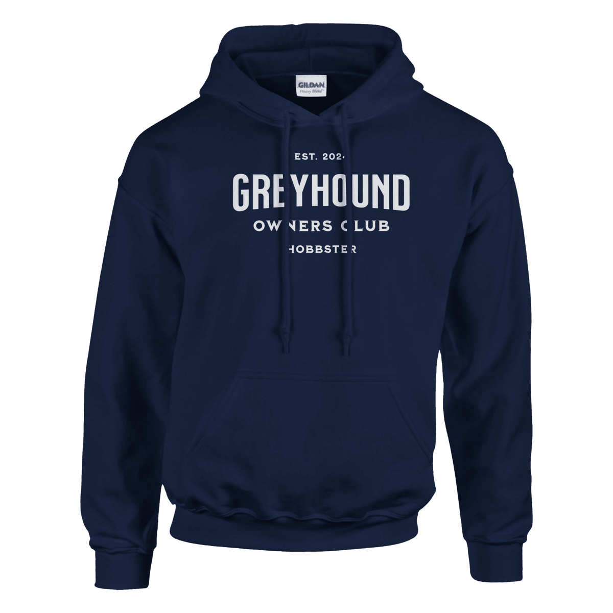 Greyhound Owners Club Pullover Hoodie - Hobbster
