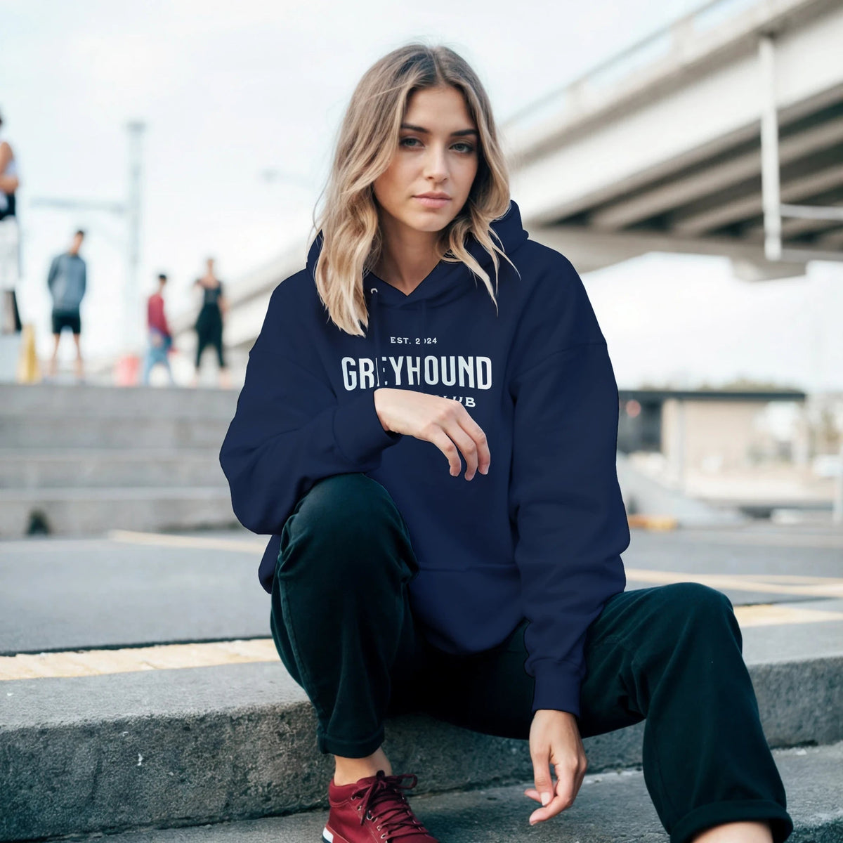 Greyhound Owners Club Pullover Hoodie - Hobbster