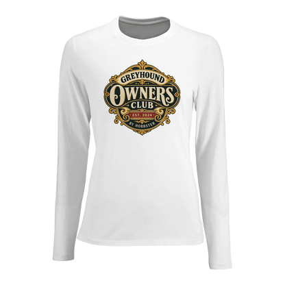 Greyhound Owners Club Women's Long-Sleeve T-shirt - Hobbster