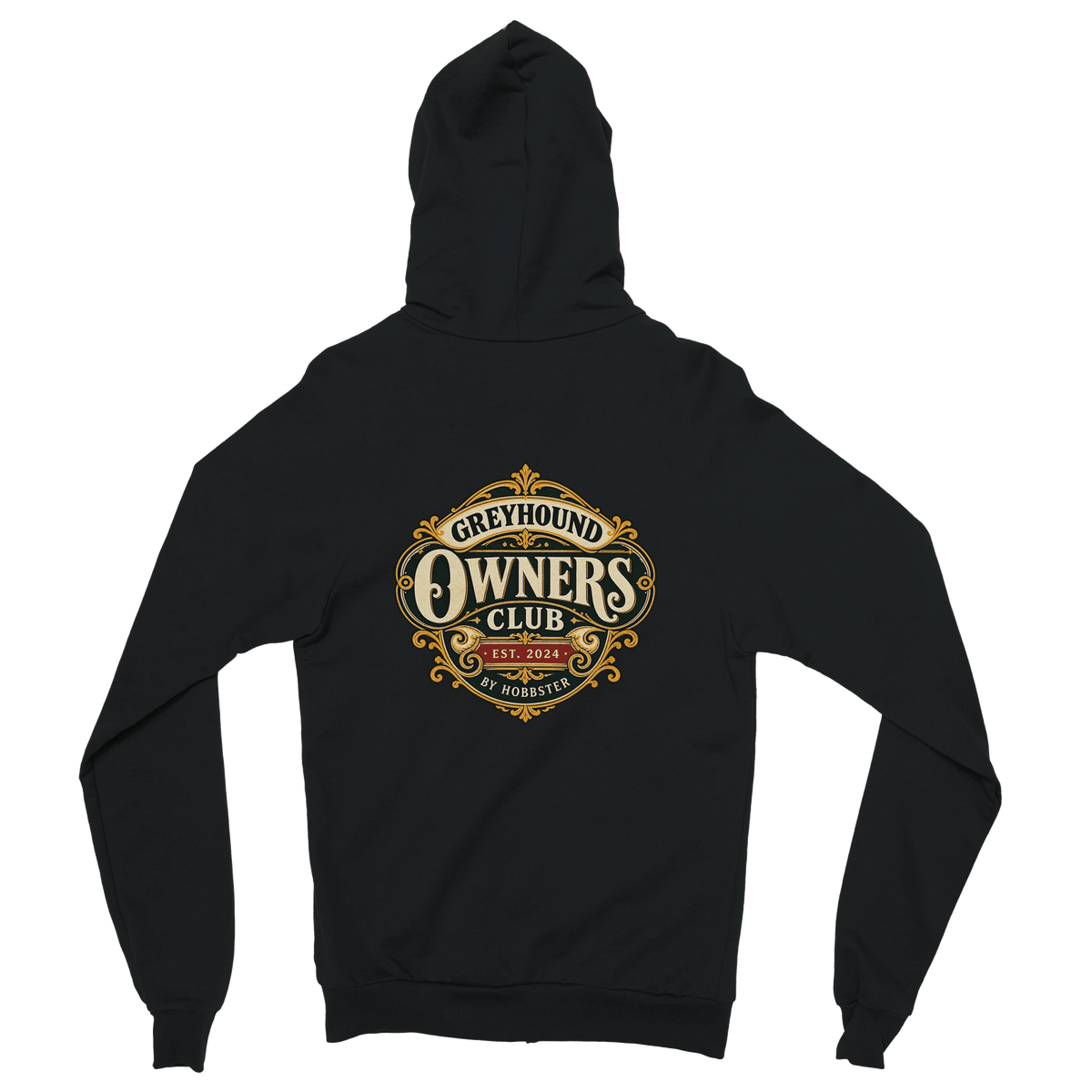 Greyhound Owners Club Women's Zip Hoodie - Hobbster