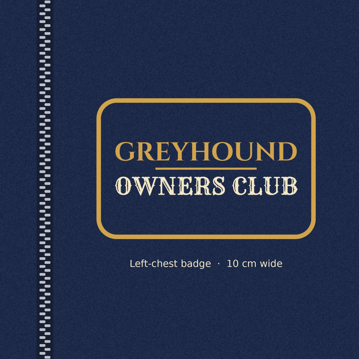 Greyhound Owners Club Women's Zip Hoodie - Hobbster