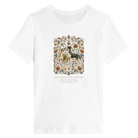 Greyhounds in Bloom Women's Relaxed T-shirt - Hobbster