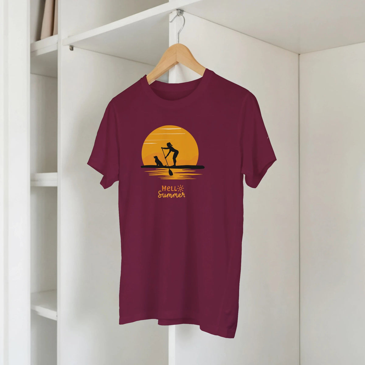 Hello Summer Crewneck Women's T-shirt - Hobbster