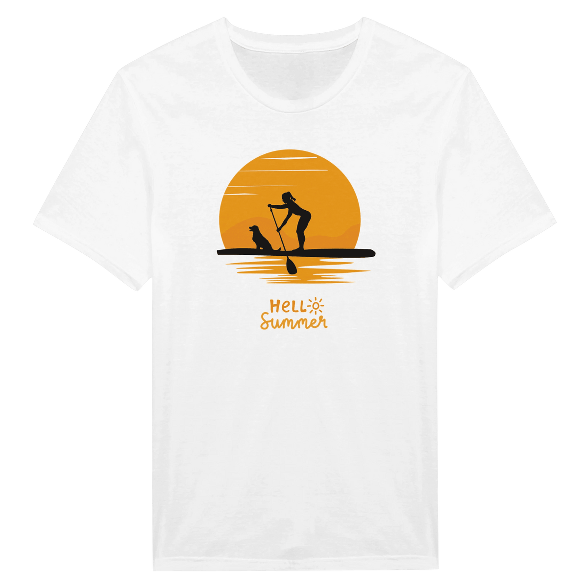 Hello Summer Crewneck Women's T-shirt - Hobbster