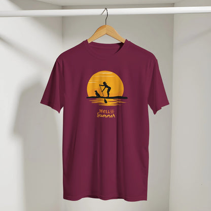Hello Summer Crewneck Women's T-shirt - Hobbster