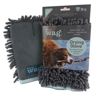 Henry Wag Pet Noodle Drying Glove Towel - Hobbster