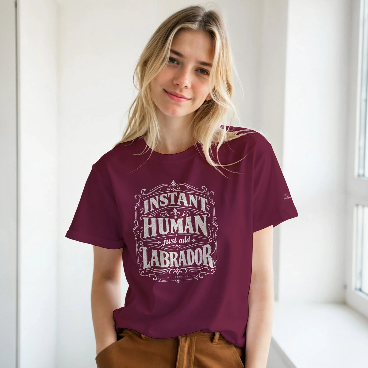 Labrador Instant Human Women's T-Shirt – By Hobbster - Hobbster