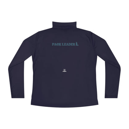 Ladies Quarter-Zip Pack Leader Sports Pullover - Hobbster