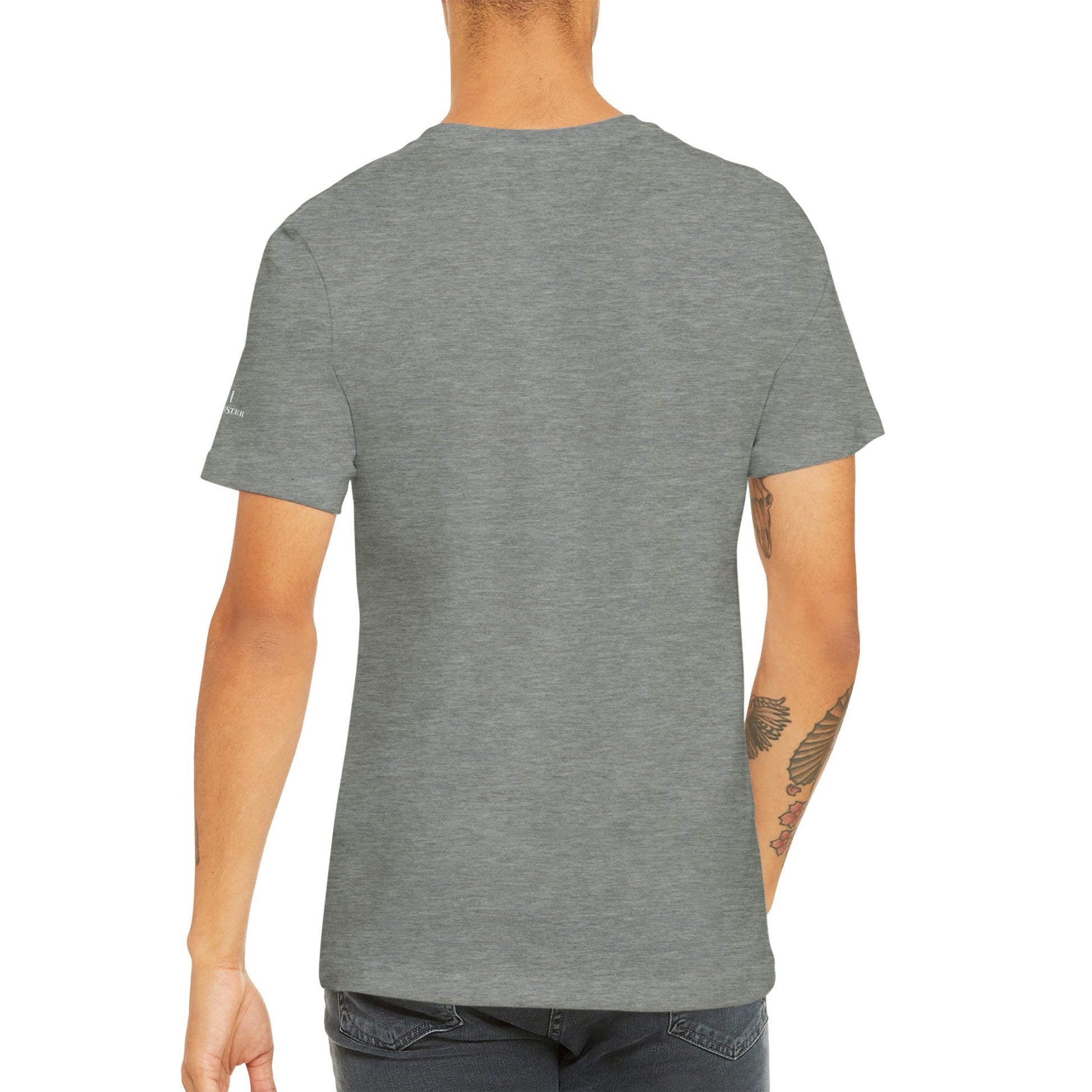 Men's Crewneck T-shirt with Doberman logo - Hobbster
