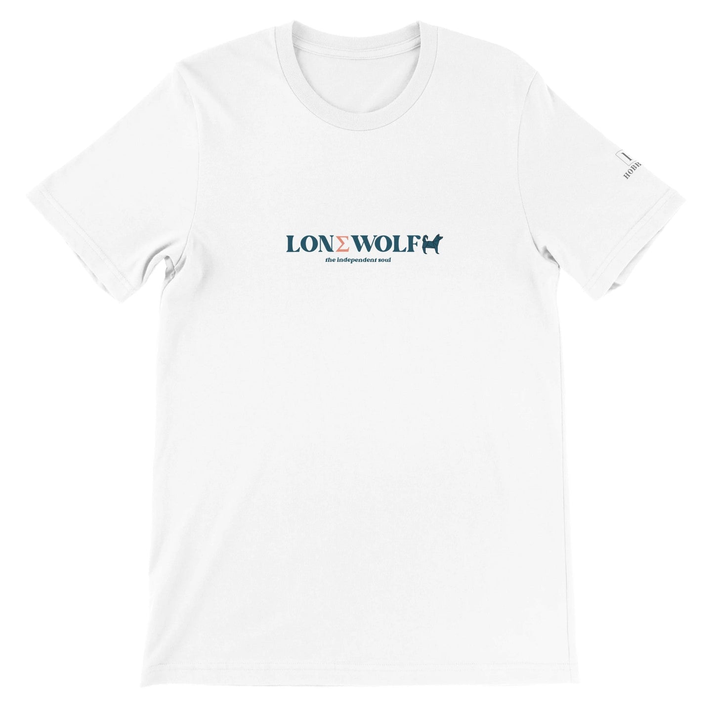 Men's Lone Wolf Crewneck T-shirt - Hobbster