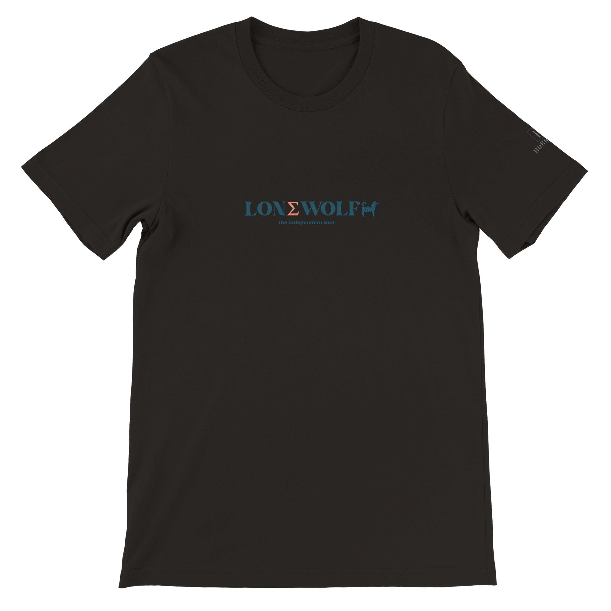 Men's Lone Wolf Crewneck T-shirt - Hobbster