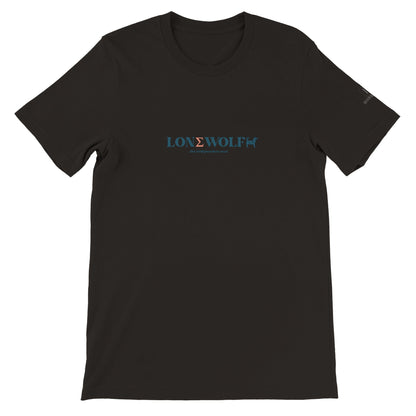 Men's Lone Wolf Crewneck T-shirt - Hobbster