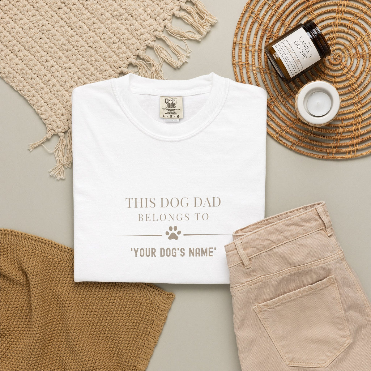 Men's Personalised 'This Dog Owner Belongs To' T-Shirt - Hobbster