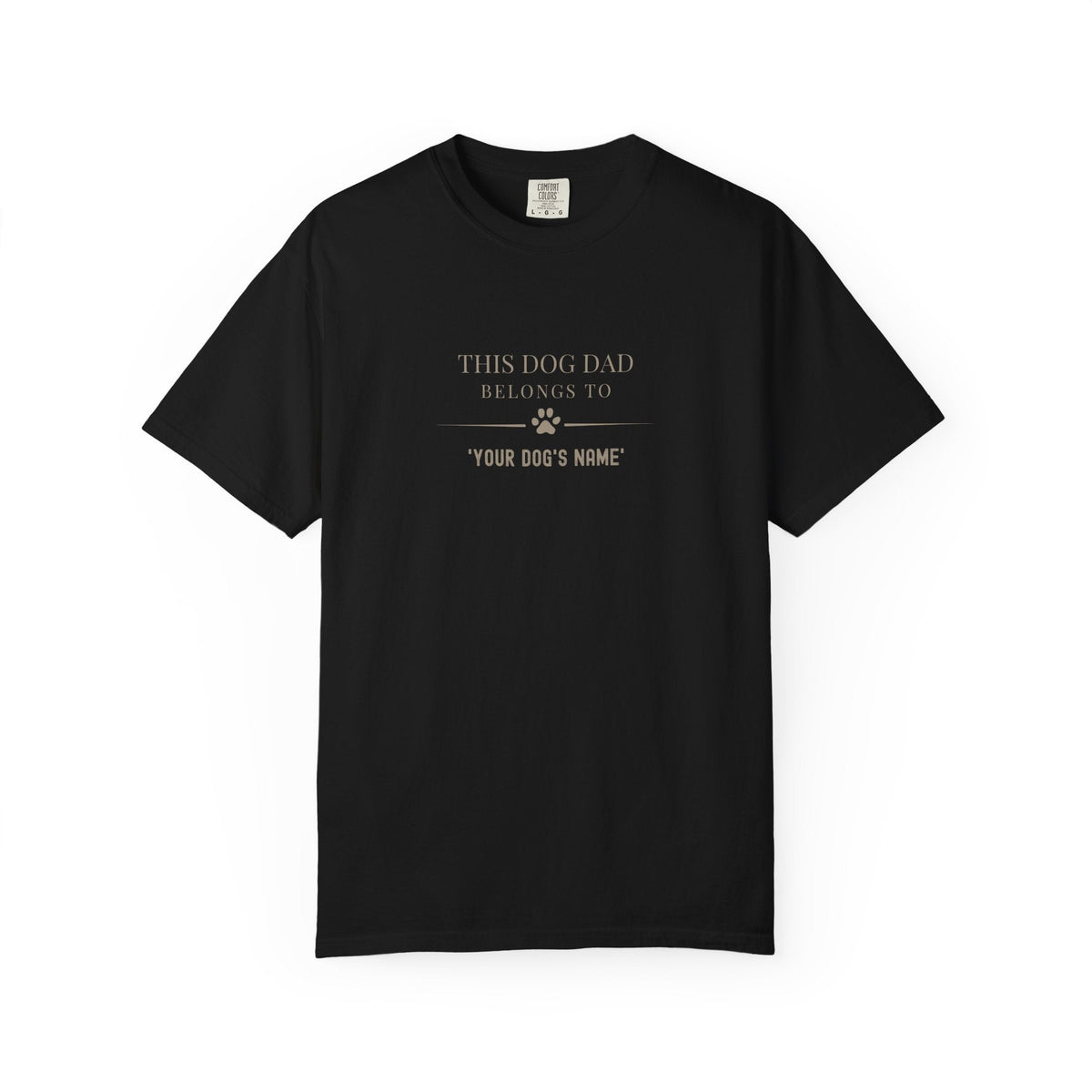 Men's Personalised 'This Dog Owner Belongs To' T-Shirt - Hobbster