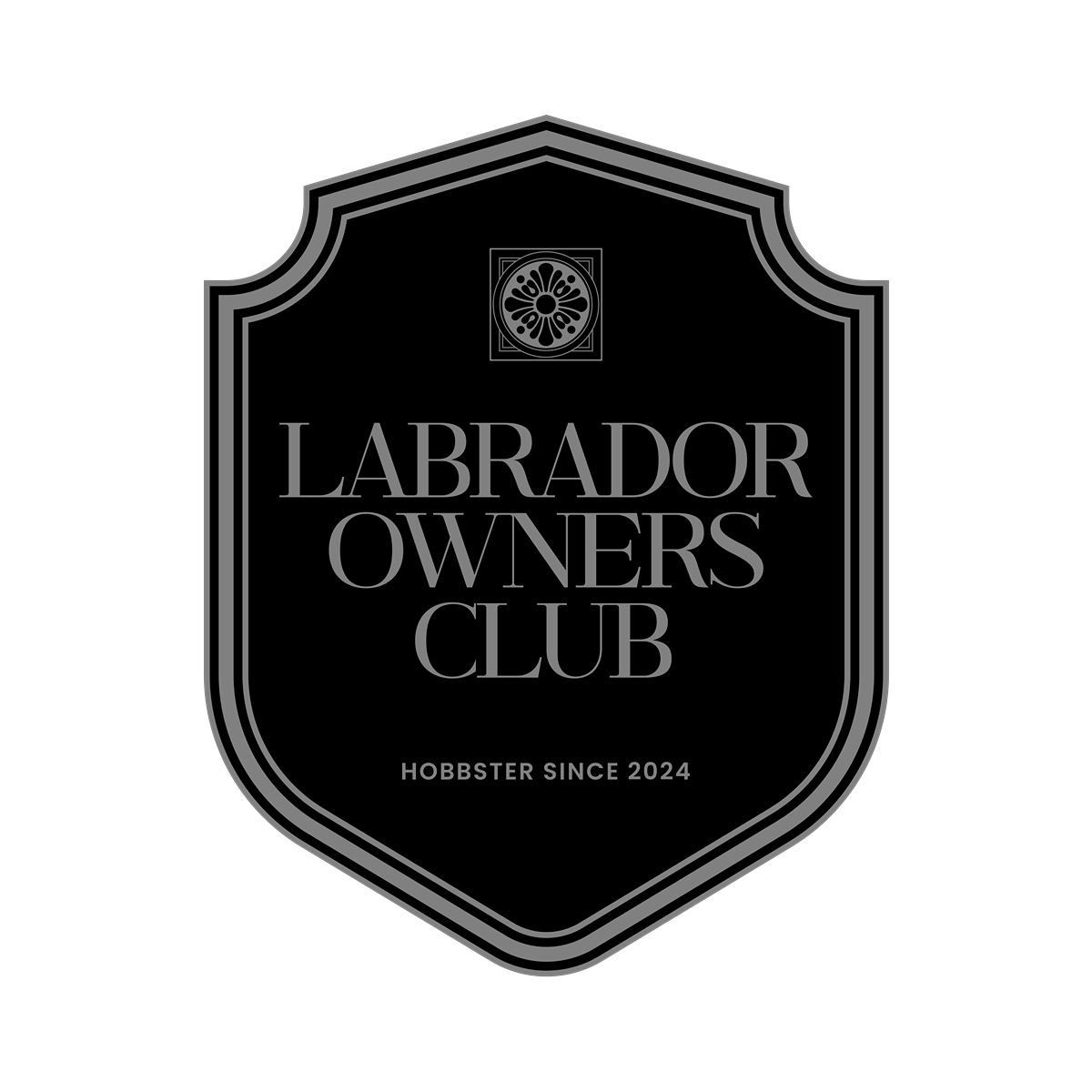Men's Premium Labrador Owners Club T-shirt - Hobbster