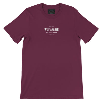 Men's Premium Weimaraner Owners Club T-shirt - Hobbster