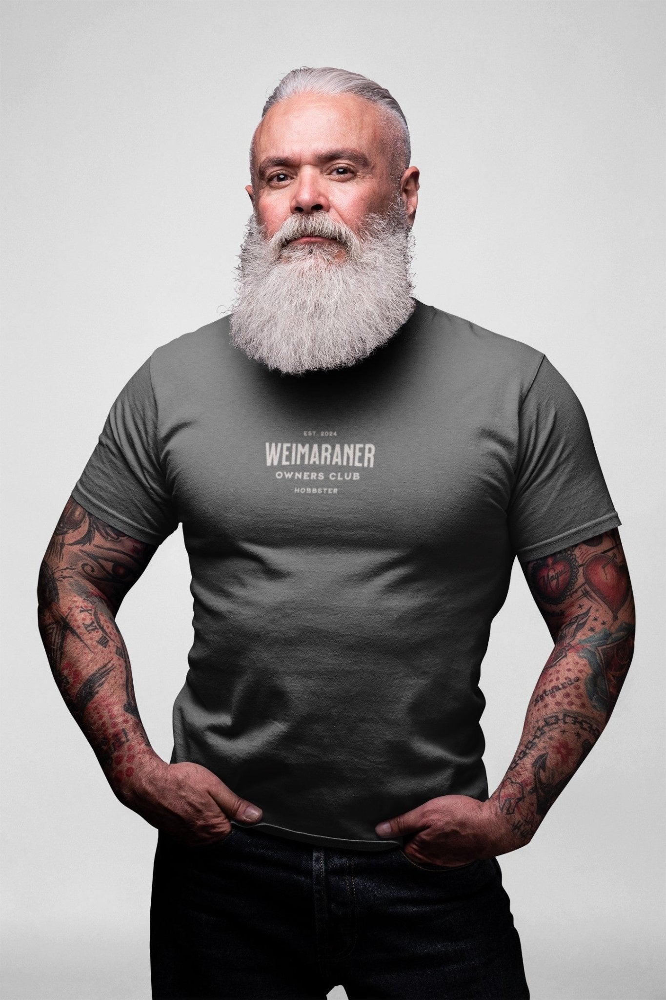 Men's Premium Weimaraner Owners Club T-shirt - Hobbster