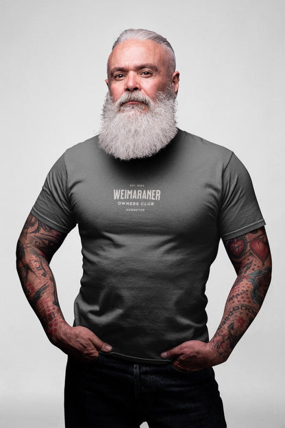 Men's Premium Weimaraner Owners Club T-shirt - Hobbster