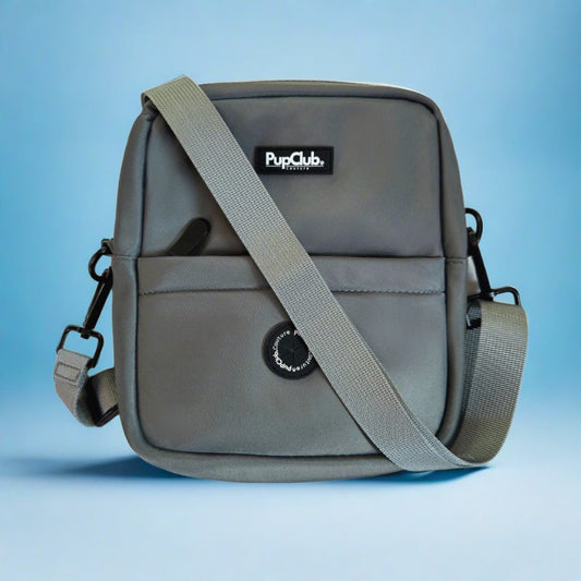 Mini Dog Walking Bag - Grey - Hobbster