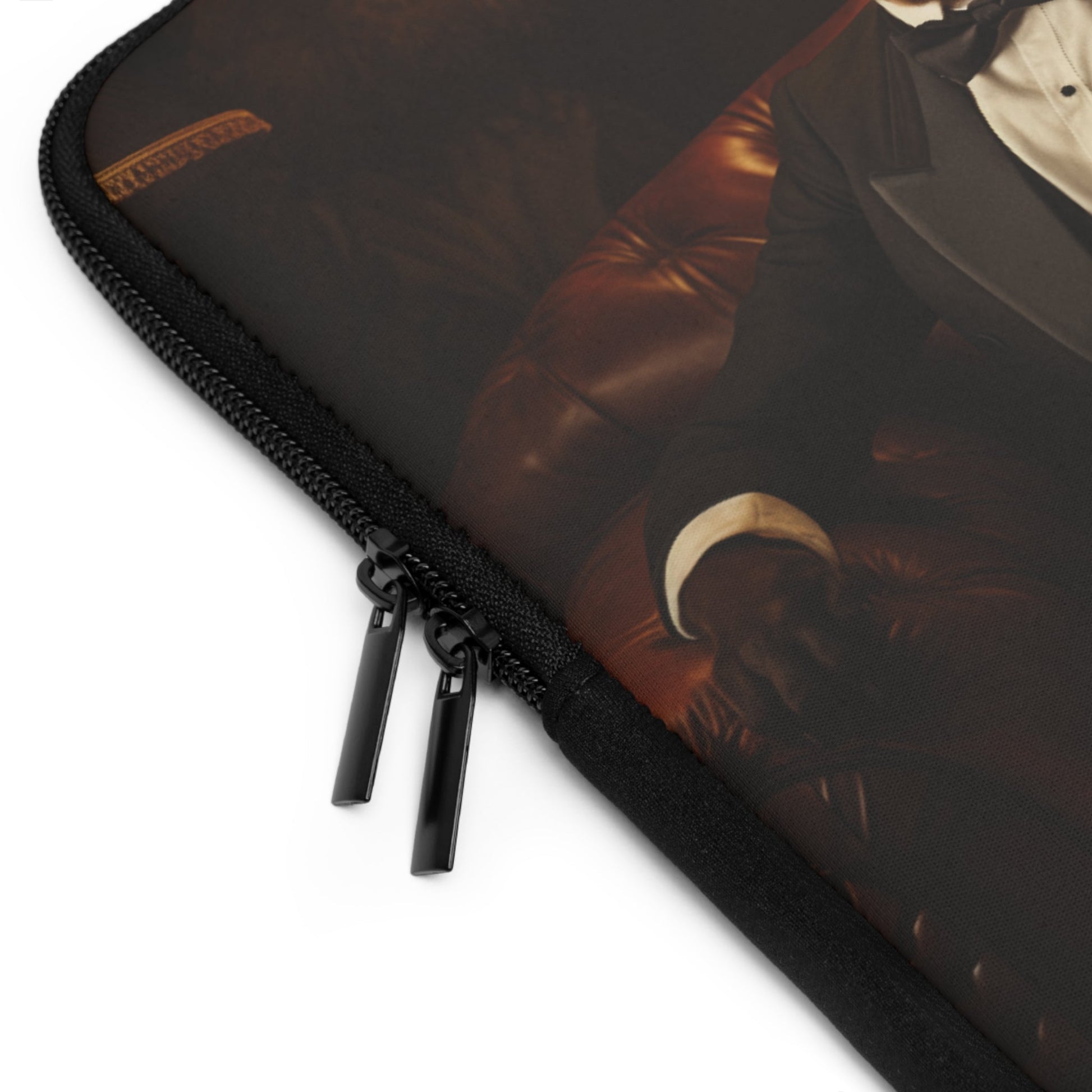 Neoprene Laptop Sleeve featuring Art Deco Labradors Design - Hobbster