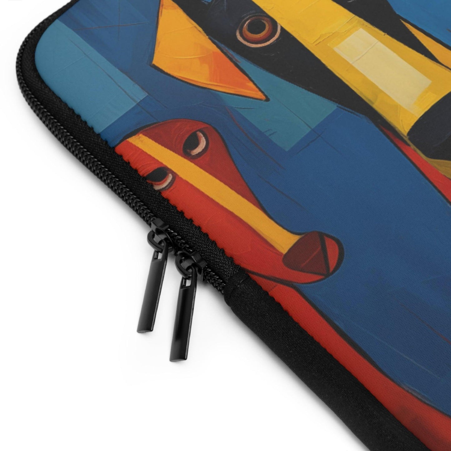 Neoprene Laptop Sleeve Featuring The Original Dog Pack Design - Hobbster