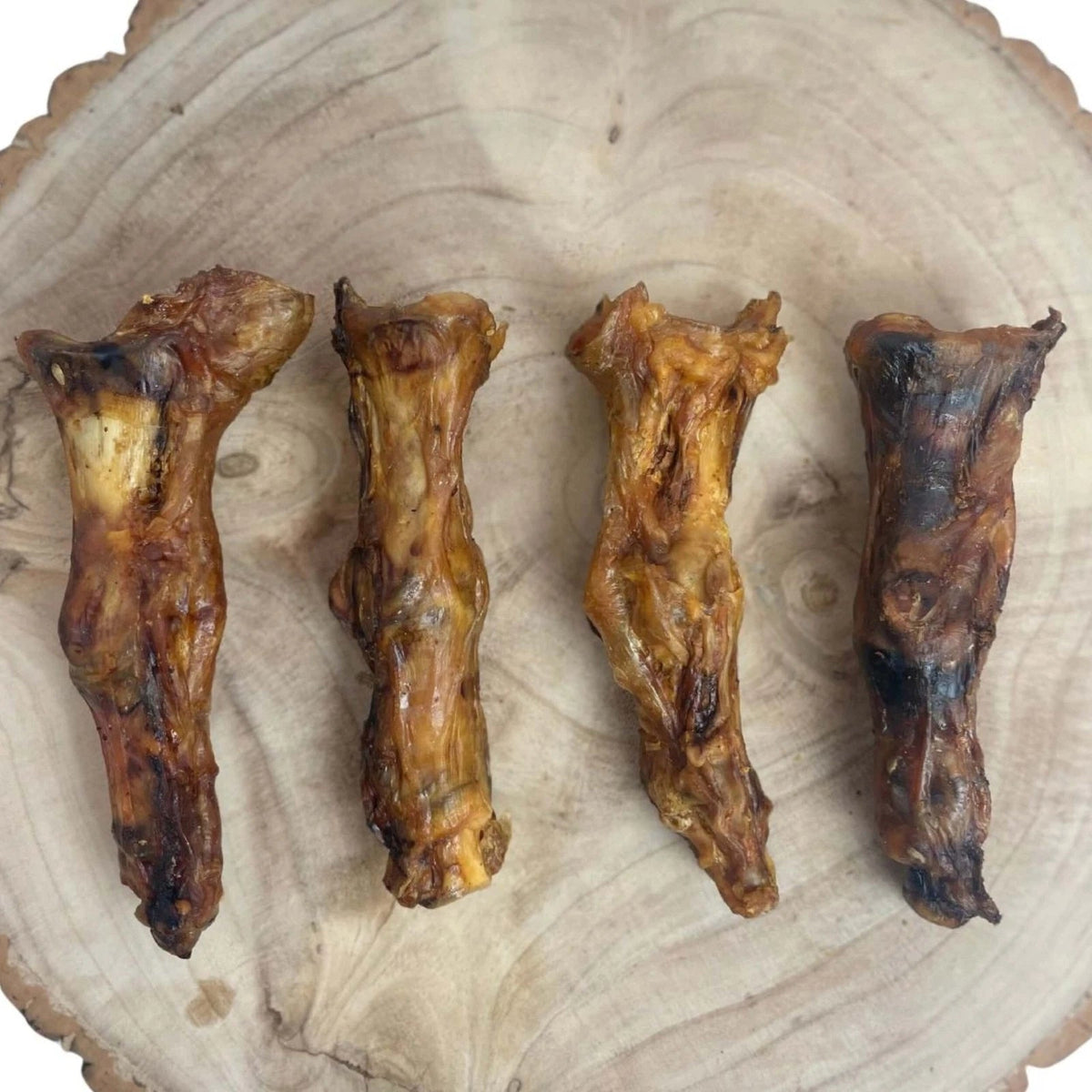 Nova Dog Chews Ostrich Foot Large [10 Pack] - Hobbster