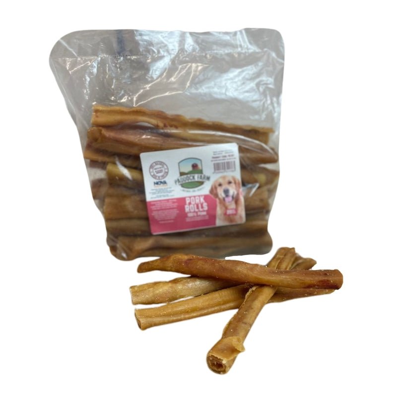 Nova Dog Chews Pork Rolls 20 - [23cm x 20 Pack] - Hobbster
