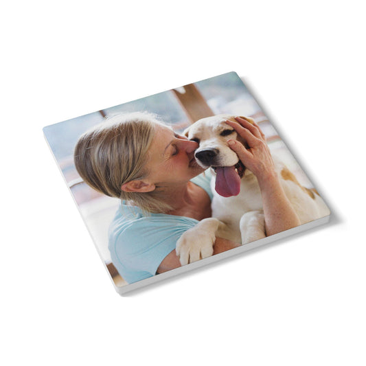 Personalised Dog Photo Ceramic Coaster - Hobbster