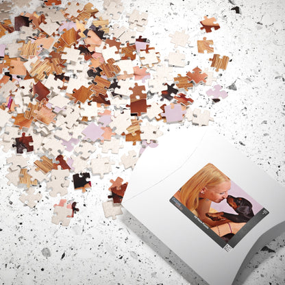 Personalised Dog Photo Jigsaw Puzzle - Hobbster
