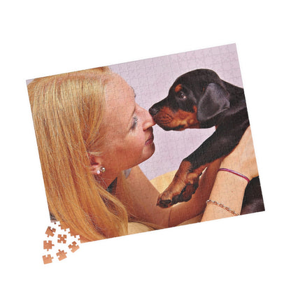Personalised Dog Photo Jigsaw Puzzle - Hobbster