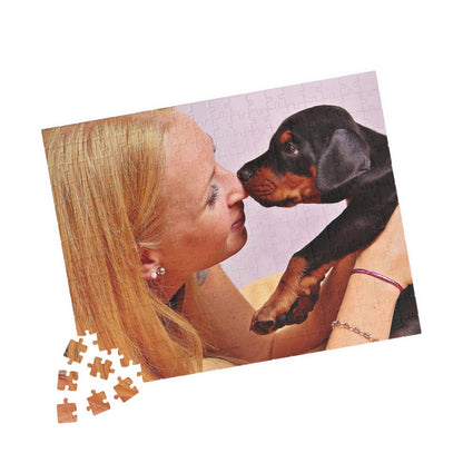 Personalised Dog Photo Jigsaw Puzzle - Hobbster