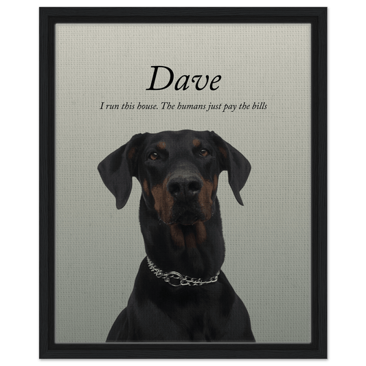 Personalised Dog Portrait [light background] - Hobbster