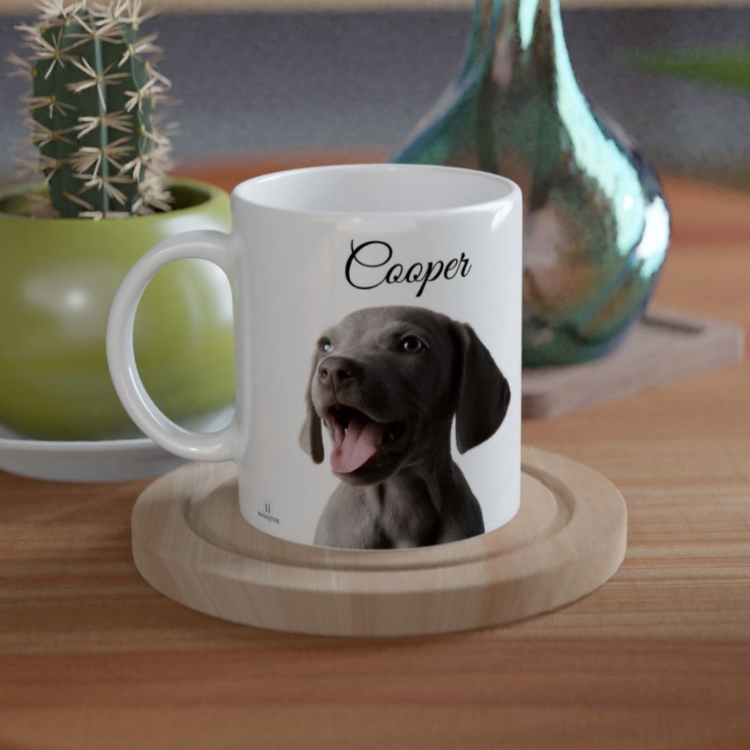Personalised Your Ceramic Mug | Add Your Own Photo To Both Sides - Hobbster