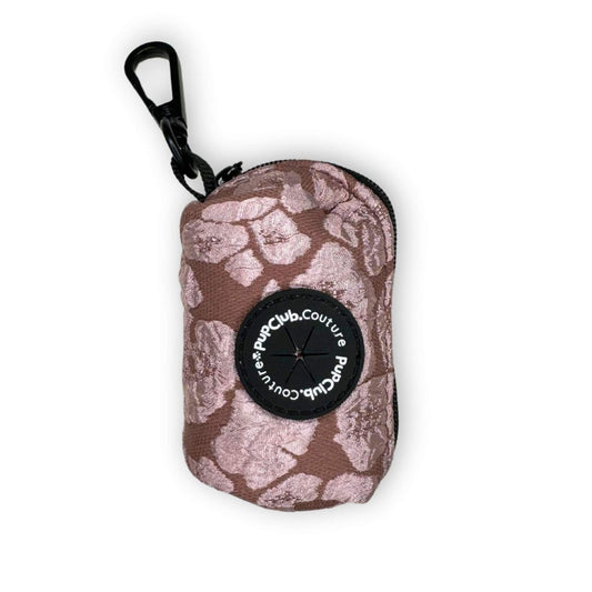 Luxe Poo Bag Holder - Mocha Petals - Hobbster