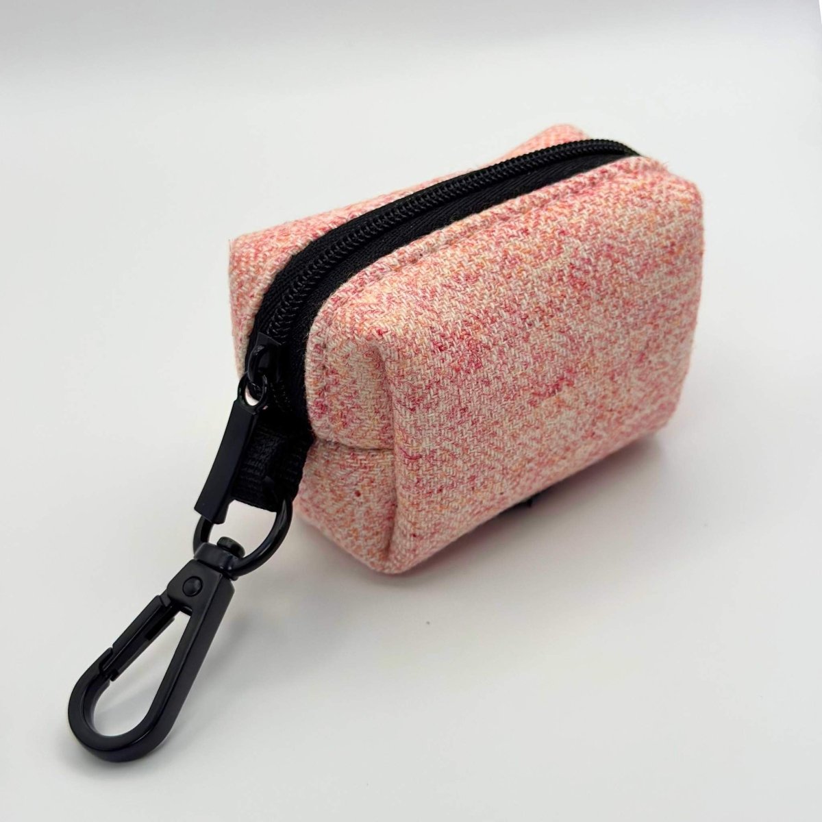 Poo Bag Holder - Tweed Pink - Hobbster
