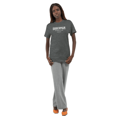 Premium Heavyweight Women's Doberman Owners Club T-shirt - Hobbster
