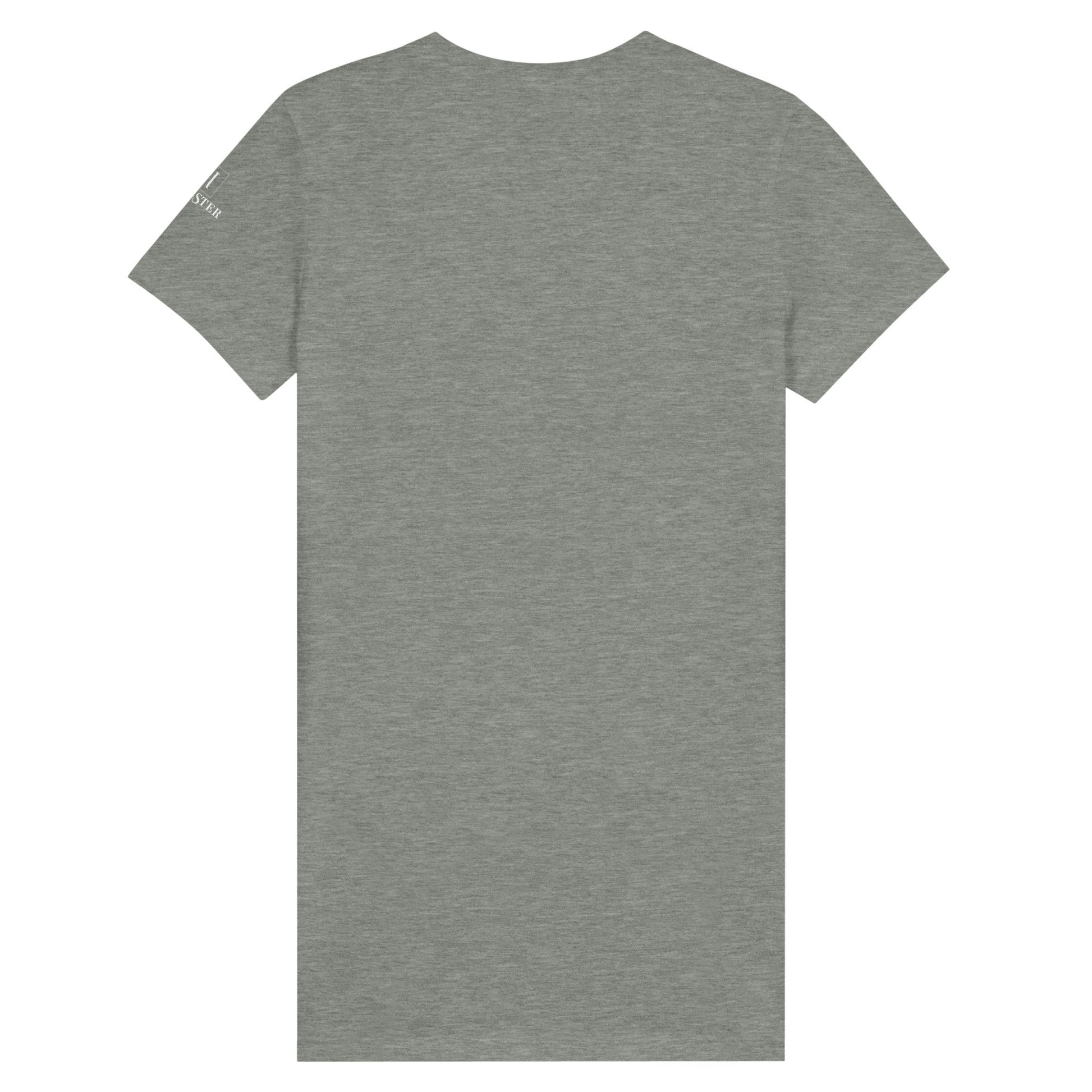 Premium Women's Crewneck T-shirt with a Weimaraner Paper Quilling Design - Hobbster
