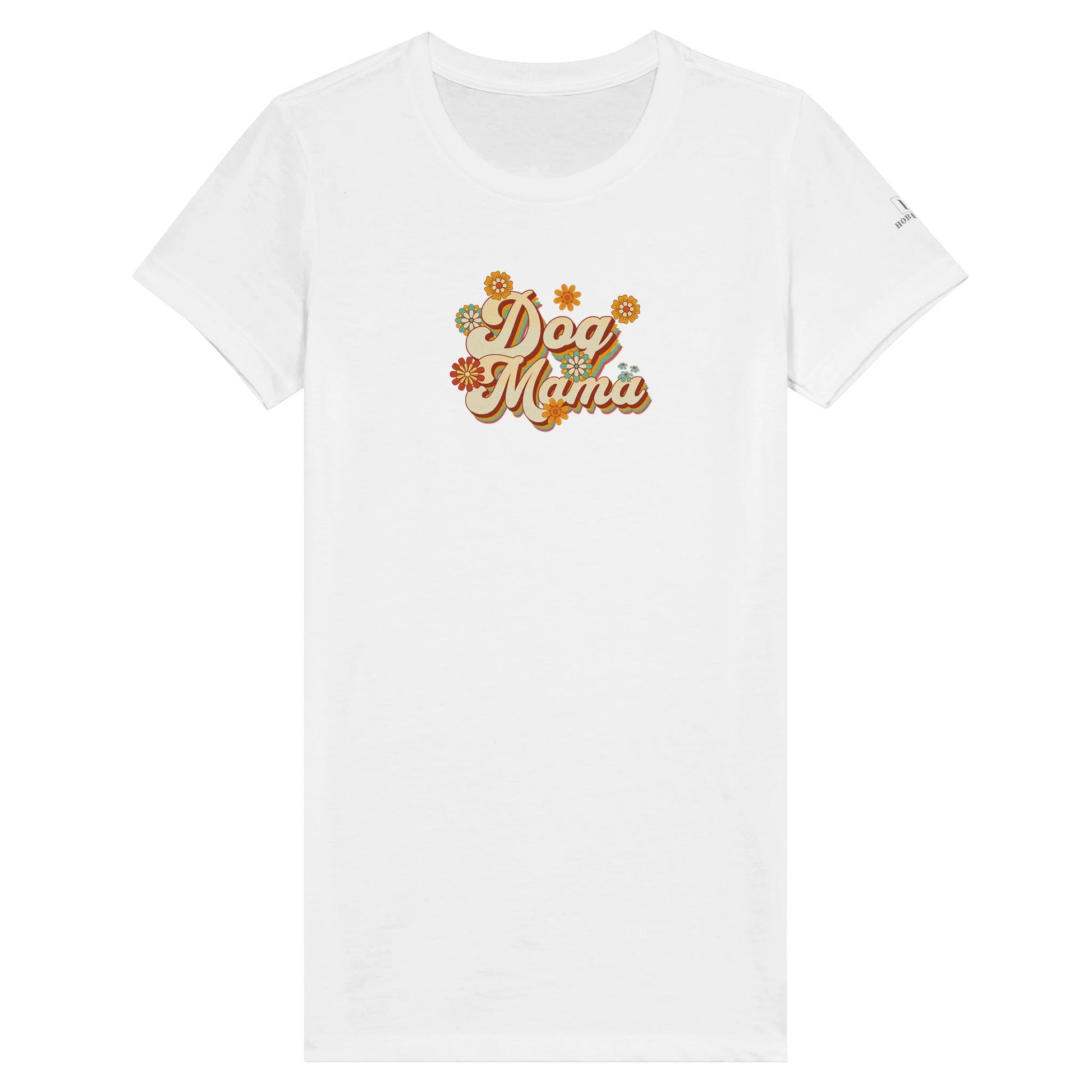 Premium Women's Dog Mama Crewneck T-shirt - Hobbster