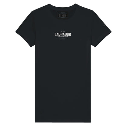 Premium Women's Labrador Owners Club T-shirt - Hobbster