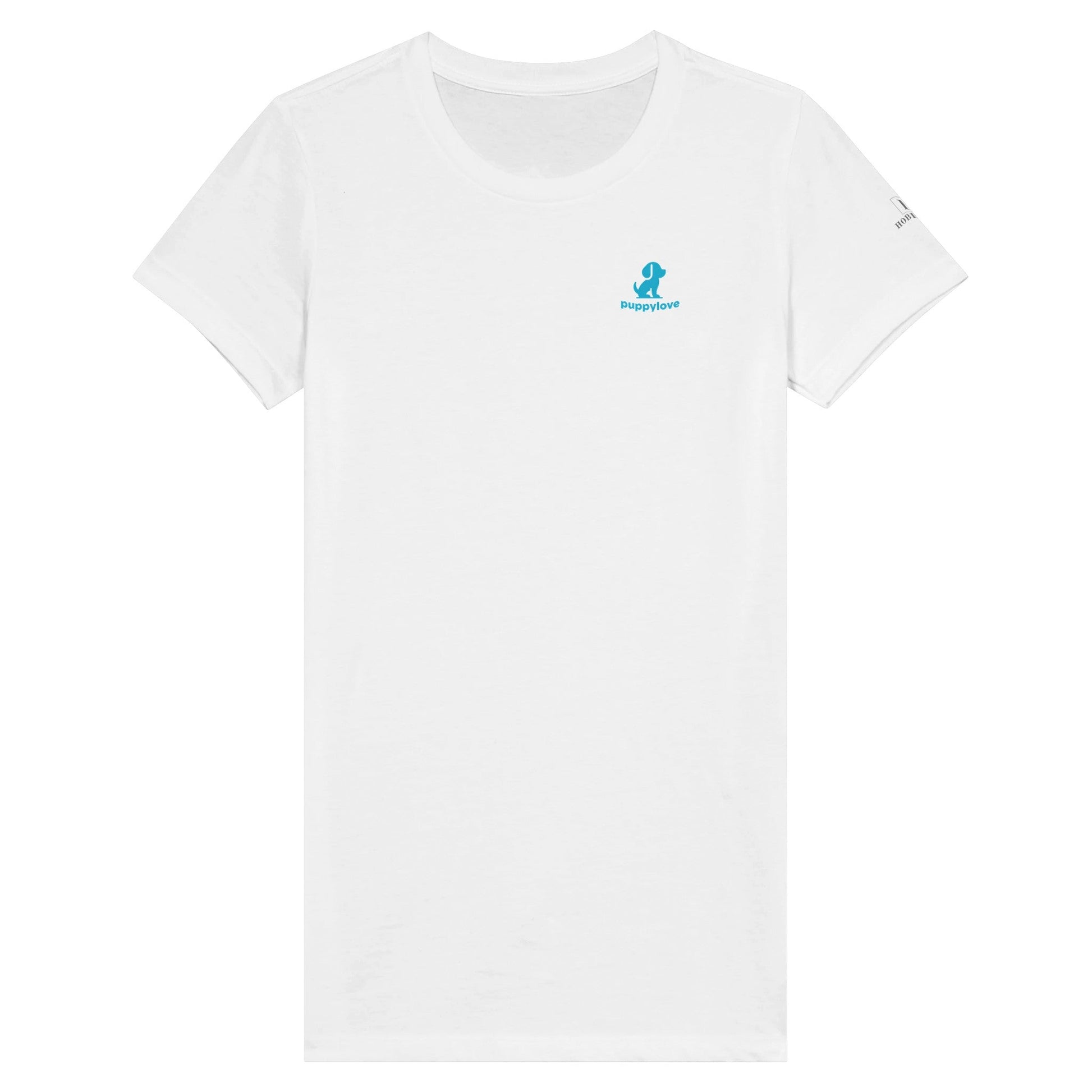 Premium Women's Puppy Love Crewneck T-shirt - Hobbster