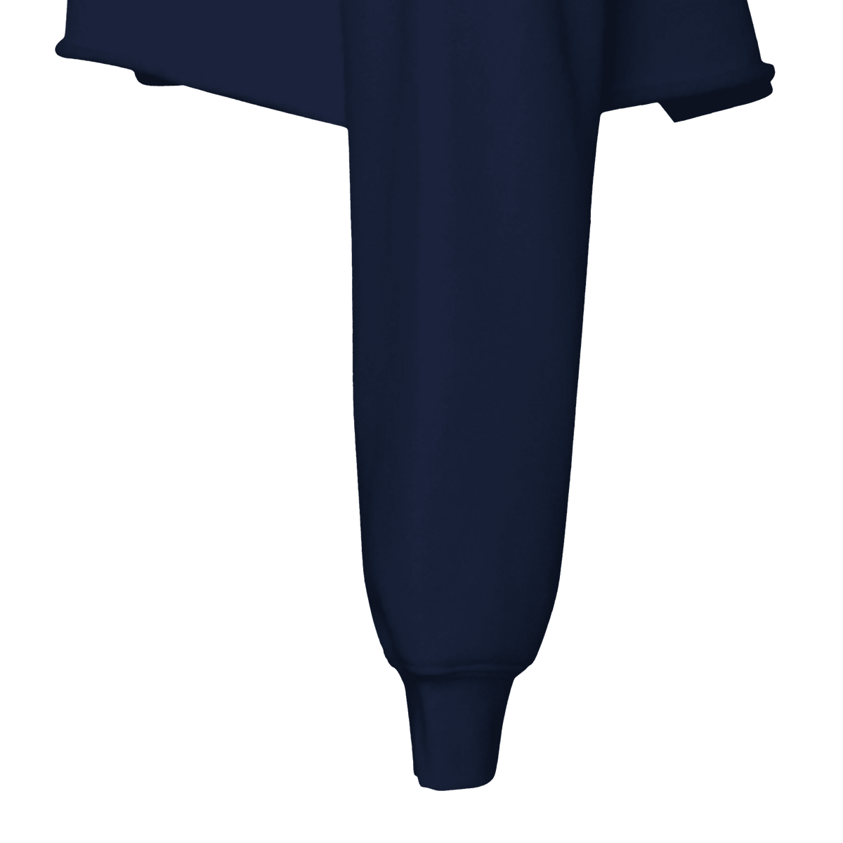 Retro Folk-Art Blue Dog Women's Cropped Sweatshirt - Hobbster