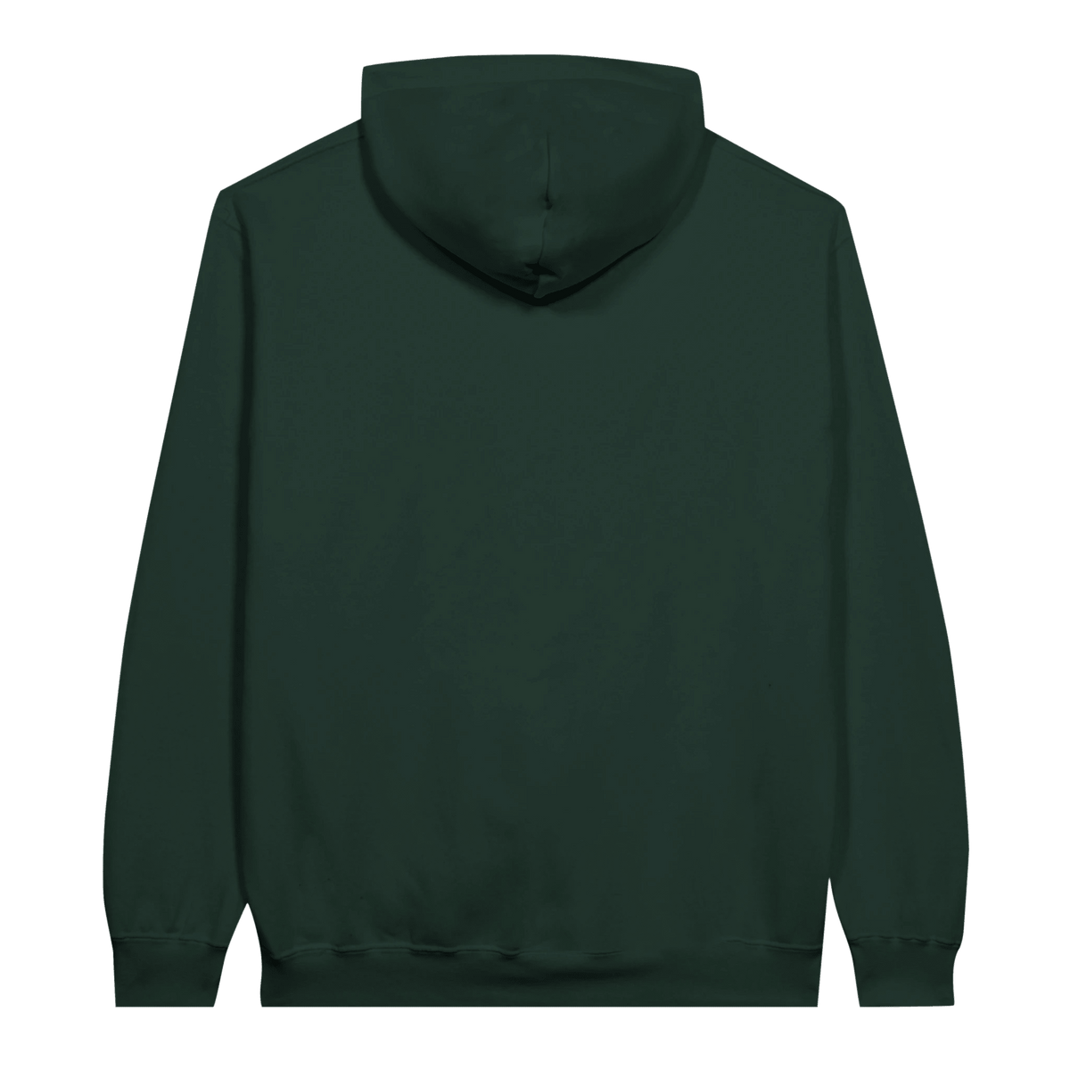 Retro Folk-Art Green Dog Women's Pullover Hoodie - Hobbster