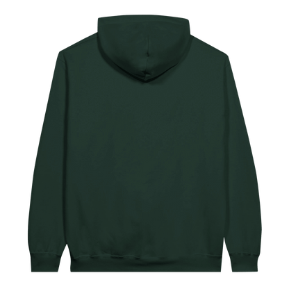 Retro Folk-Art Green Dog Women's Pullover Hoodie - Hobbster