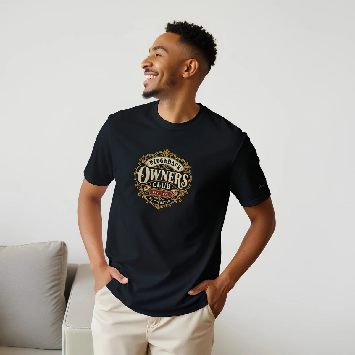 Rhodesian Ridgeback Owners Club Men's T-shirt - Hobbster