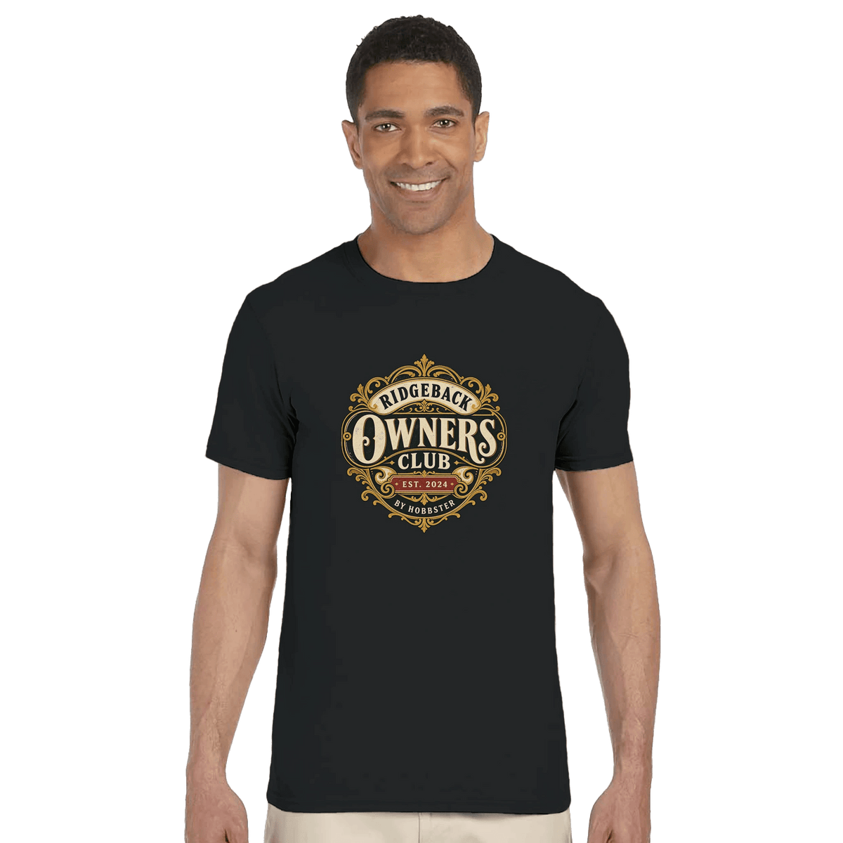 Rhodesian Ridgeback Owners Club Men's T-shirt - Hobbster